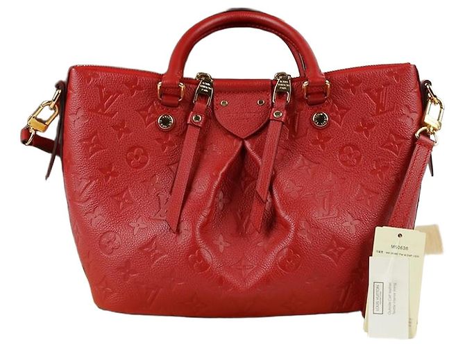 Louis Vuitton Tote e borsa a tracolla Majareng Émpreinte Monogram Red PM Rosso