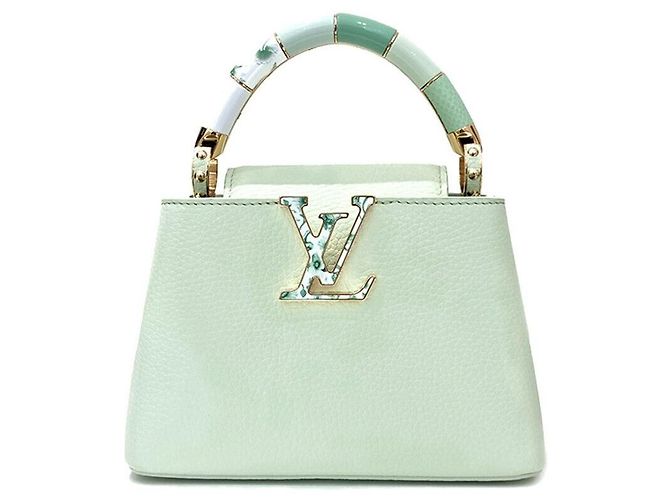 Louis Vuitton Capucines Mini Vert