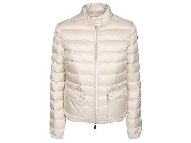 Moncler Packable Short Down Jacket Brown