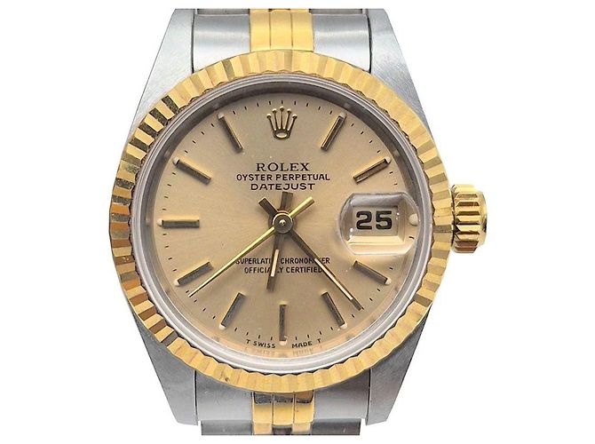 Rolex Reloj Datejust de combinación Dorado