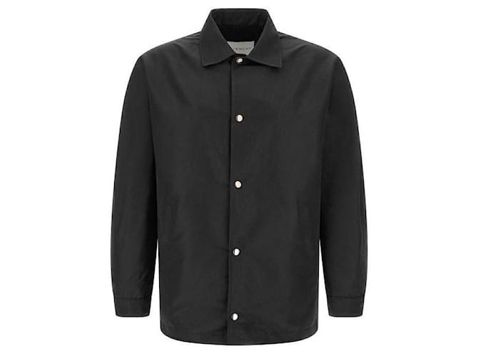 Givenchy Couture Patch Semi Polyester Jacket Black 