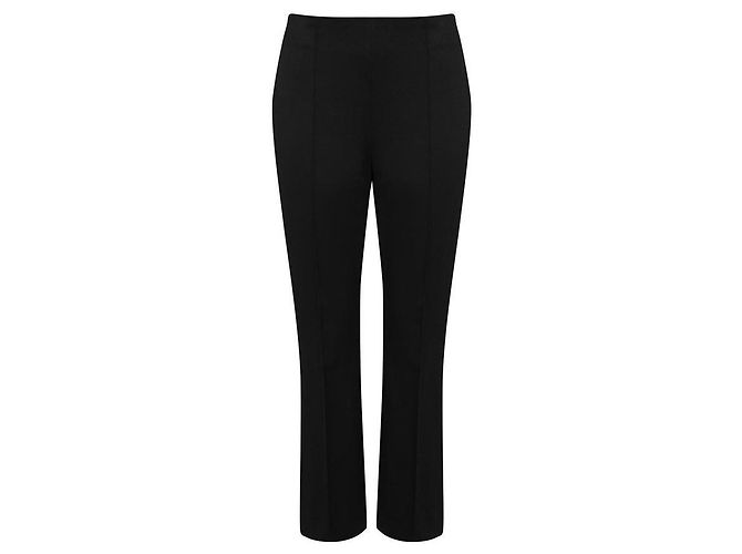 Hugo Boss Refurbished Women's Twill Slacks Pants Suit Black