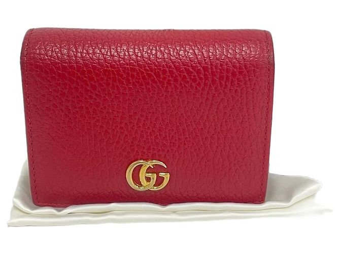 Gucci Marmont Wallet Red