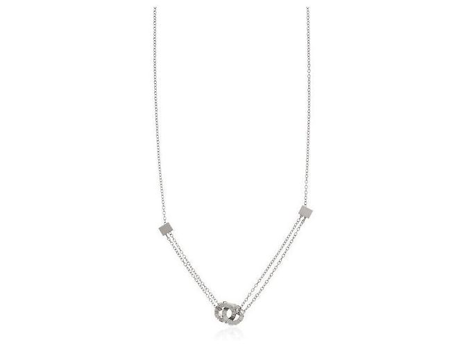 Versace Collana Greca Argento 