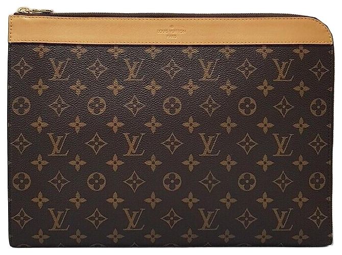 Louis Vuitton Pochette Jour Monogram Pouch Noir