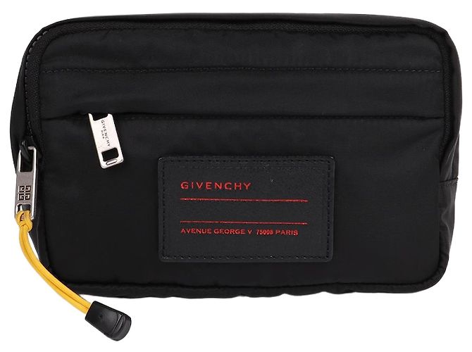 Givenchy Fabric Unisex Black Belt Bag