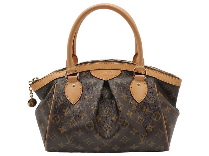 Louis Vuitton Monogram Tivoli PM Tote Bag Brown