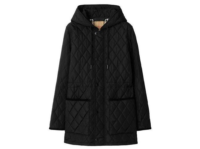 Burberry Parka de nylon acolchoado