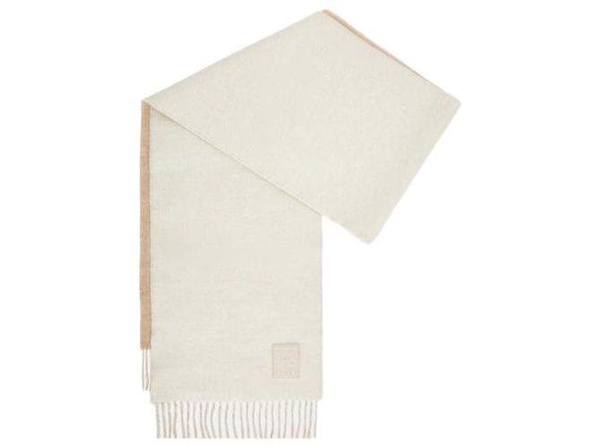 Loewe Cachecol de lã e cashmere