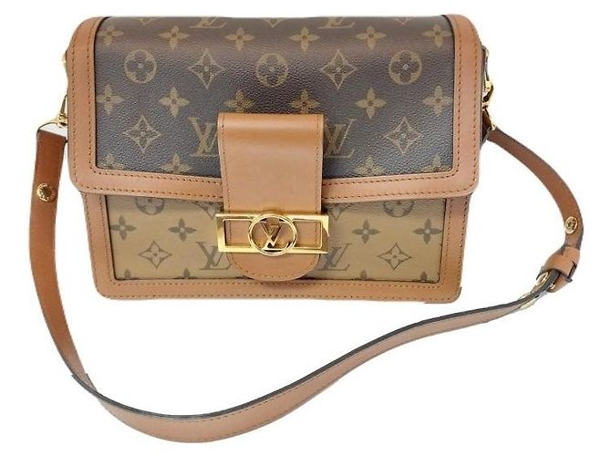 Louis Vuitton Monogram Canvas MM Dauphine Shoulder Bag Multiple colors