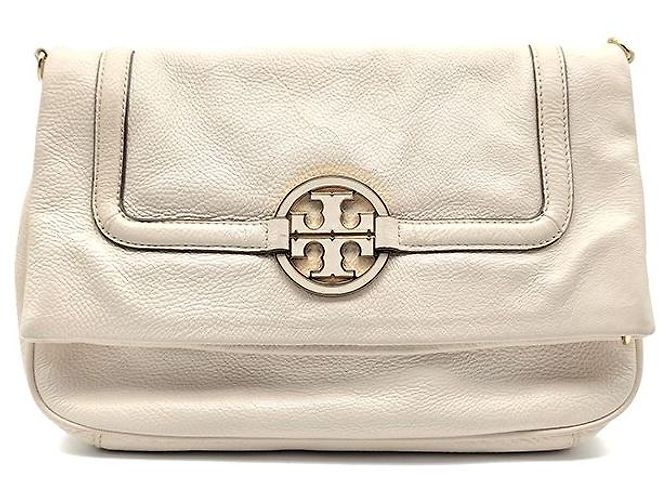 Tory Burch Bolsa de ombro Amanda Branco