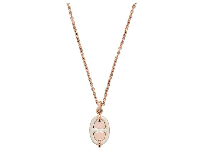 Ring Hermès Collar Mini Maillon Pendant Small Model Naranja