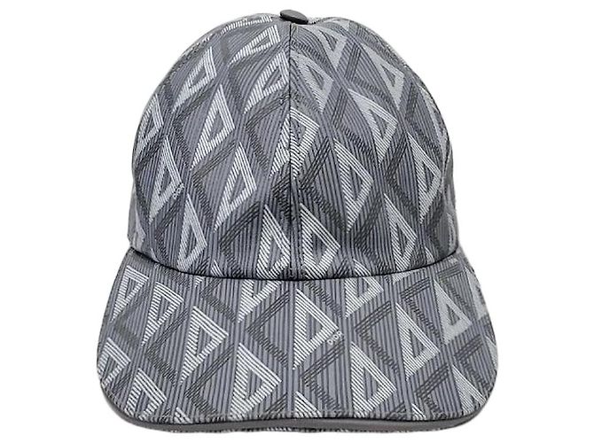 Dior CD Diamond Baseball Cap Grau Braun