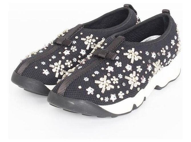 Dior Fusion Bead Knit Sneakers Multiple colors