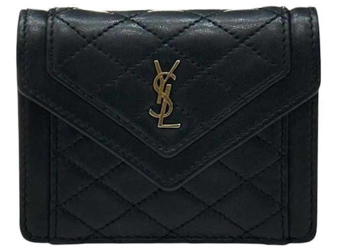 Saint Laurent Borsa a tracolla micro nera Nero 