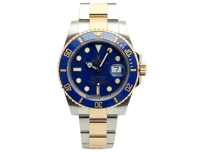 Rolex Orologio Submariner Blue Combi Quadrante Pastello da Uomo