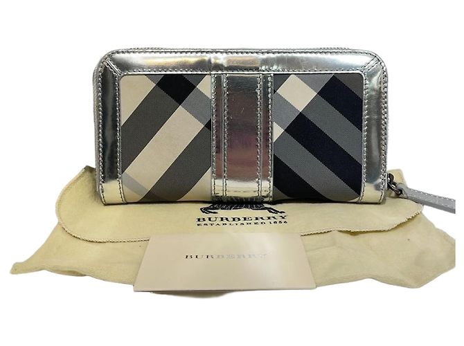 Burberry Cartera larga de PVC Multicolor