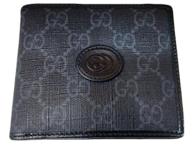 Gucci Portafoglio da Uomo Interlocking Nero