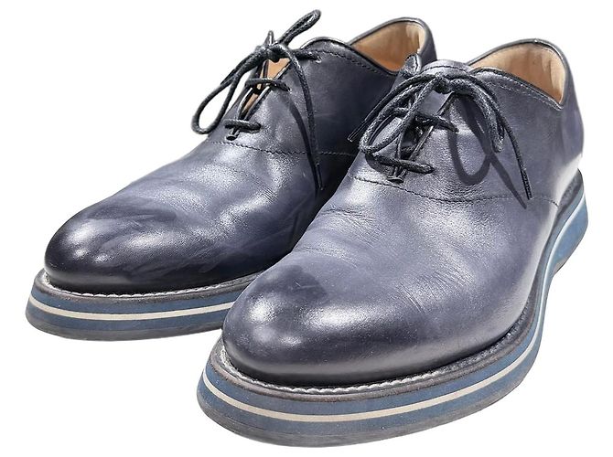 Berluti Mocassini eleganti in pelle Blu
