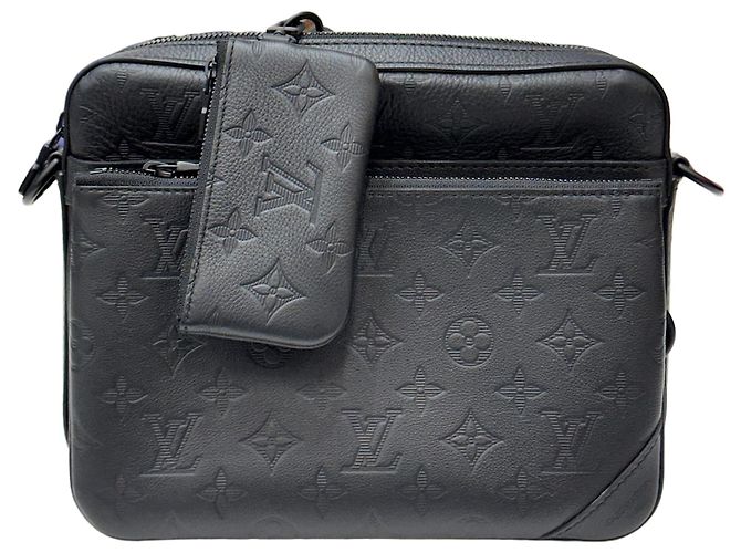 Louis Vuitton Borsa a tracolla Shadow Trio Nero