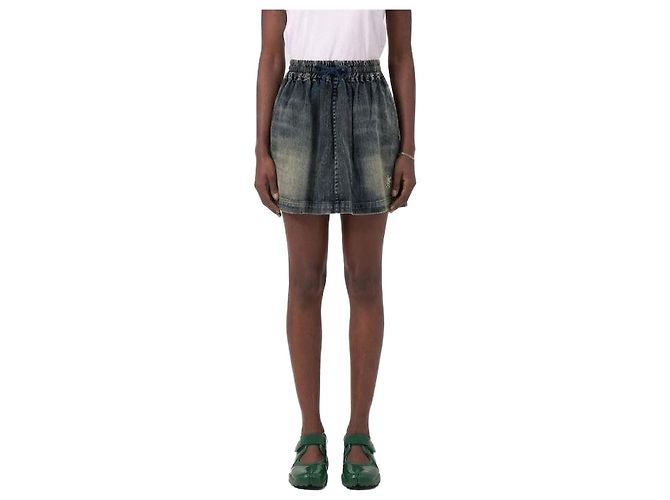 Balenciaga Minifalda Azul