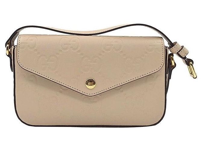 Gucci Mini Borsa a Spalla Marrone