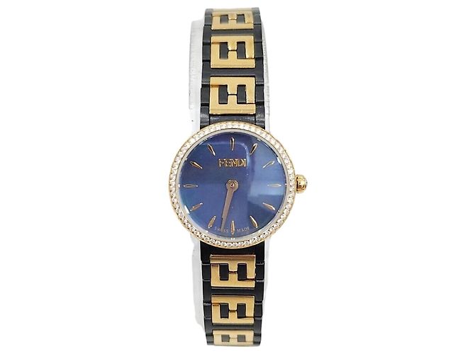 Fendi Reloj FF Logo Forever Diamond Multicolor