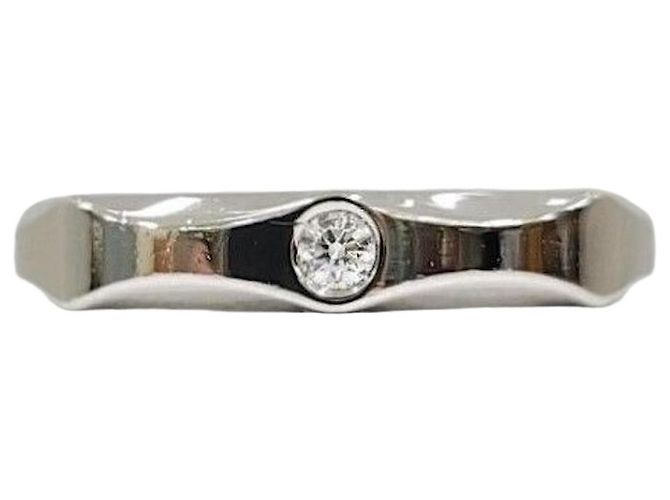 Bulgari Fede Nuziale Diamond Infinity Oro Bianco Taglia