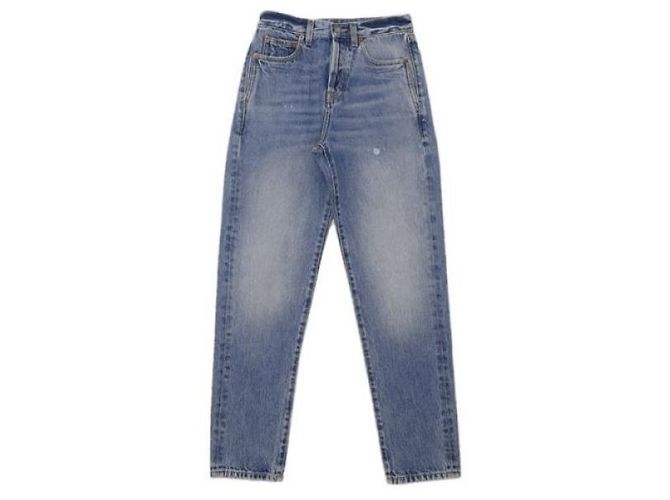 Saint Laurent Vaqueros denim slim fit Azul 