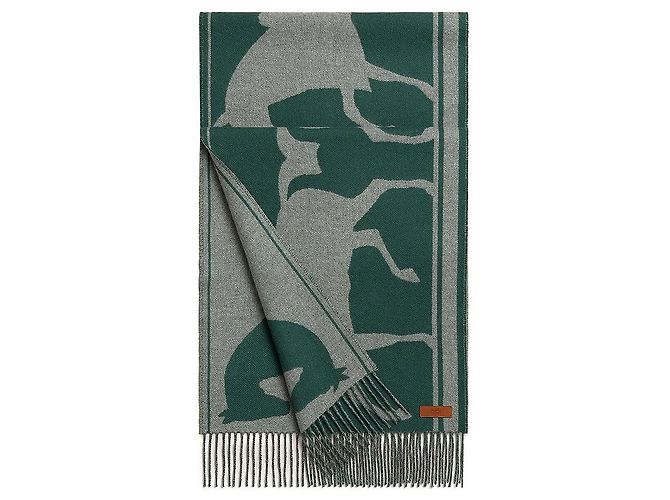 Hermès Bufanda Tete Queue Multicolor 