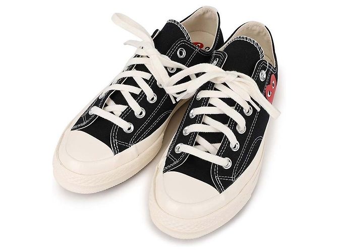 Comme Des Garcons Sneakers Play Chuck Taylor Low Nero