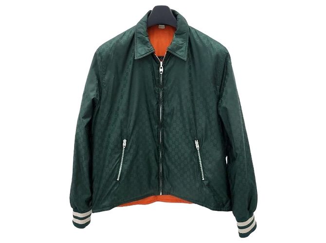 Gucci GG Jacquard Reversible Jacket Black