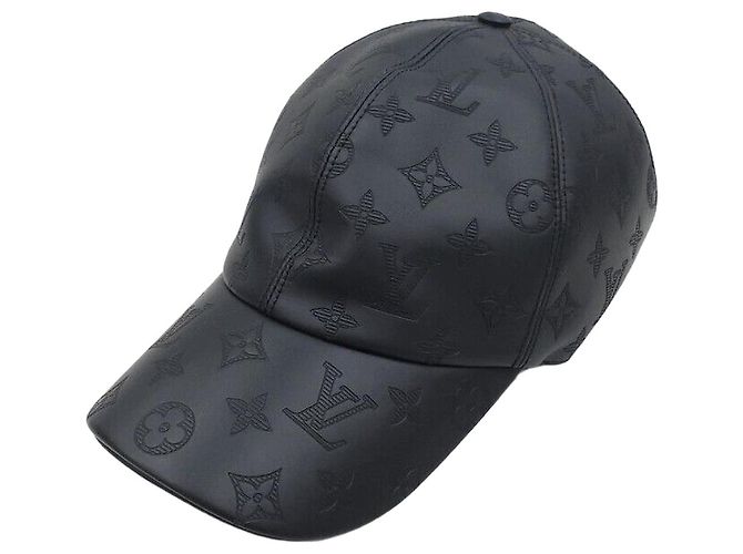 Louis Vuitton Gorra de béisbol Shadow Leather Monogram Multicolor
