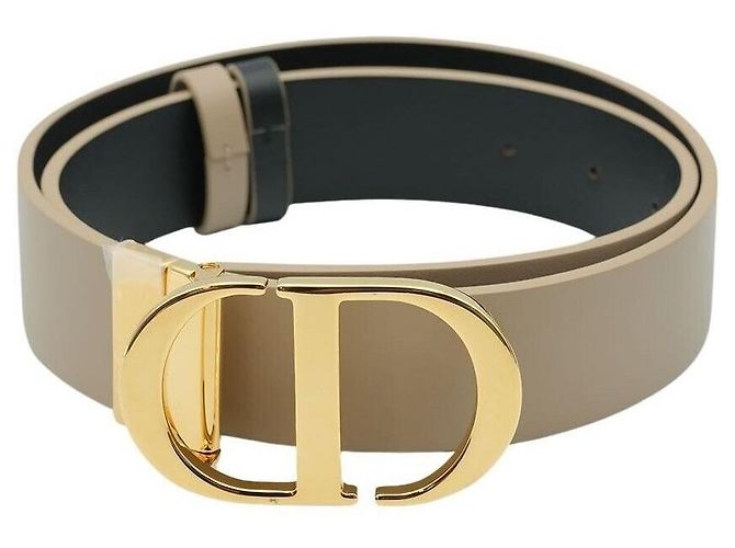 Dior Ledergürtel Braun 
