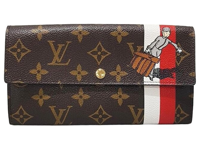 Louis Vuitton Portafoglio Lungo Monogram Groom Bellboy Multicolore