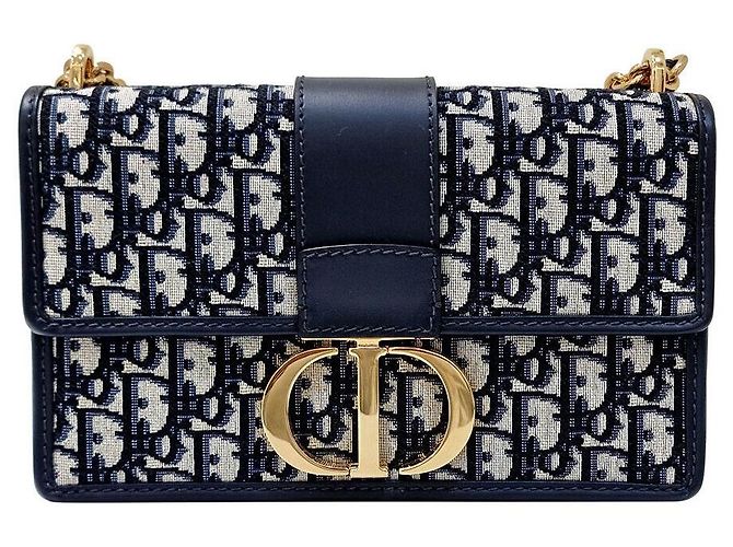 Dior Borsa Montaigne con catena Oblique Multicolore