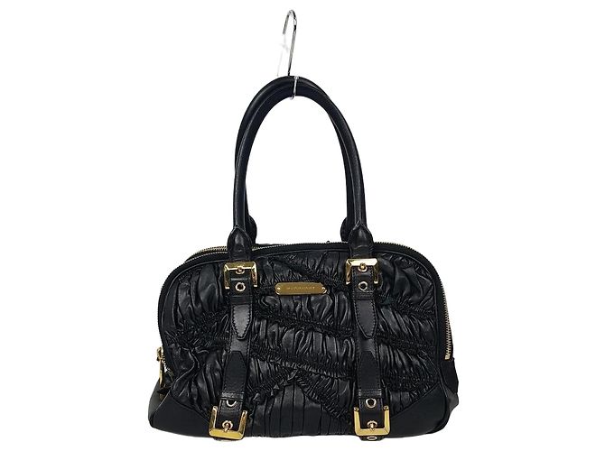 Burberry Borsa a tracolla in pelle di pecora Nero