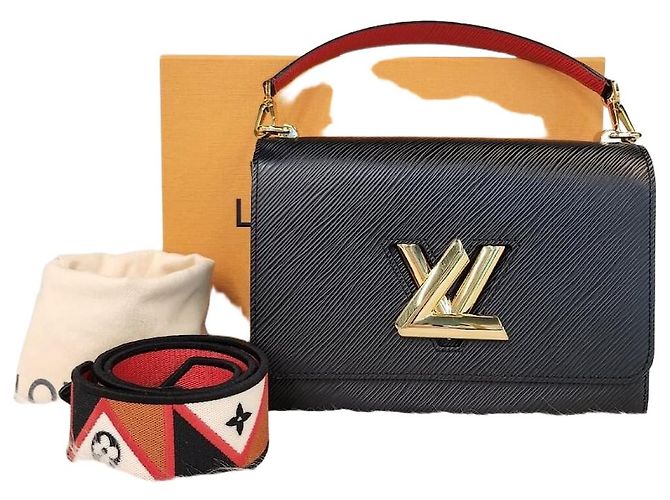 Louis Vuitton Twist MM Black