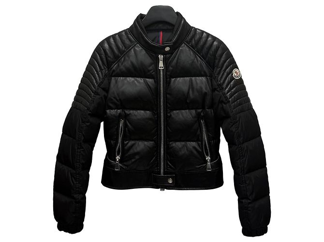 Moncler Clematis Juboto Leather Down Padding Jacket Multiple colors