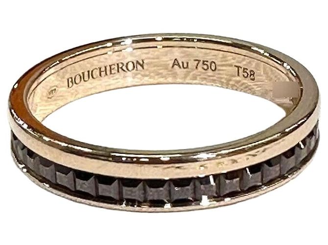 Boucheron Quattro Classic Ehering Roségold Pink