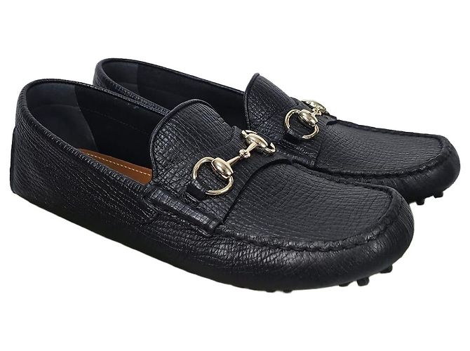 Gucci Mocassin de conduite en cuir Multicolore