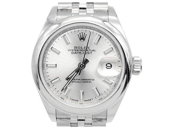Rolex Reloj Datejust de acero Plata