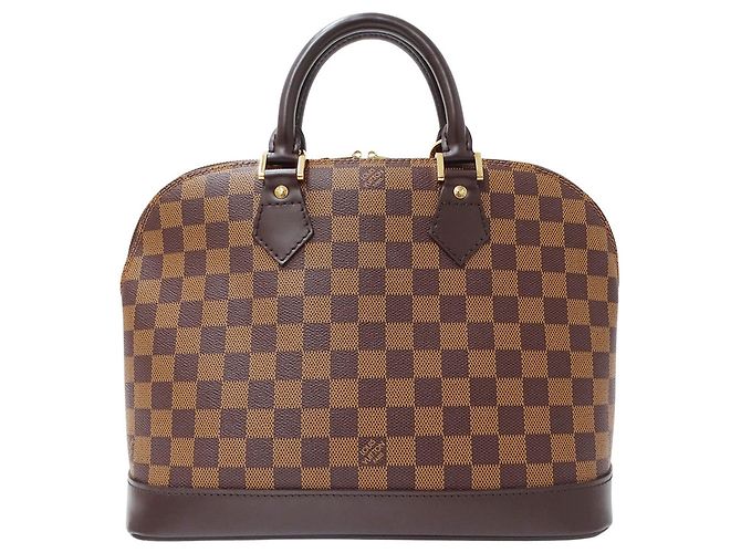 Borsa Louis Vuitton Damier Canvas Marrone