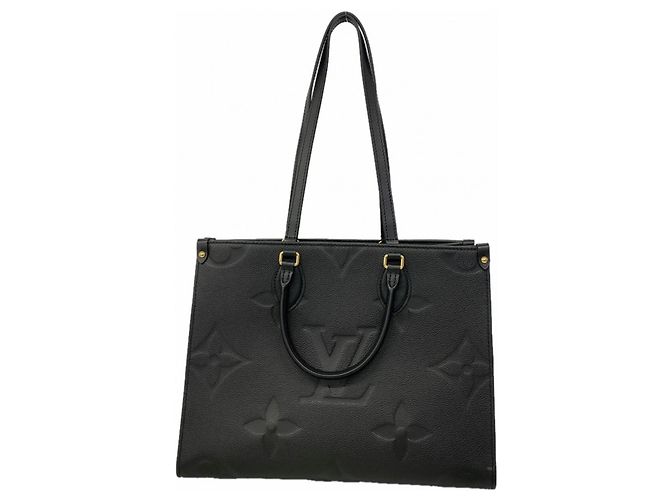 Sac cabas Louis Vuitton Monogram Empreinte OnTheGo MM Noir