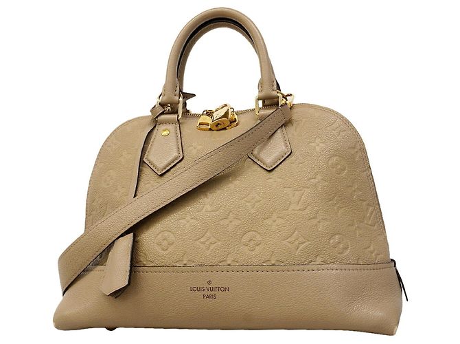 Louis Vuitton Monogram Empreinte Neo Alma PM Handbag Grey