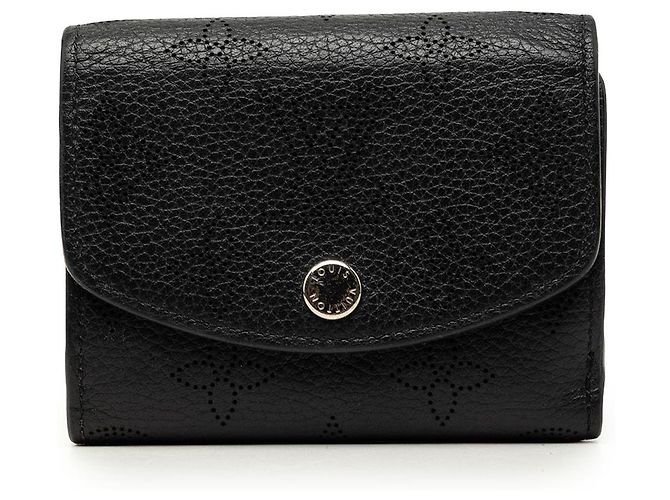 Louis Vuitton Black Monogram Mahina Iris XS