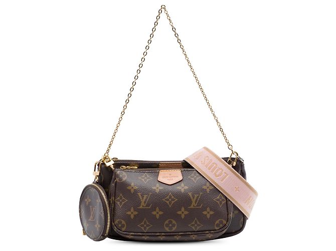 Louis Vuitton Marrone Monogram Multi Pochette Accessoires