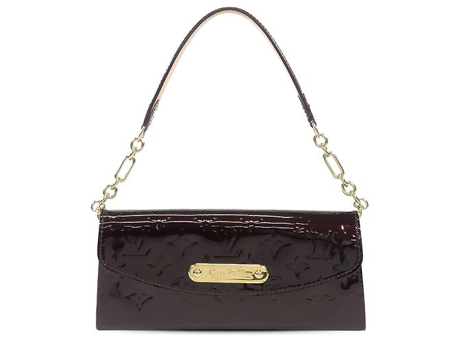 Louis Vuitton Purple Monogram Vernis Sunset Boulevard Roxo