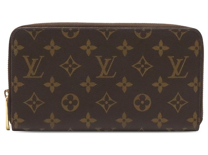 Louis Vuitton Brown Monogram Zippy Organizer Wallet
