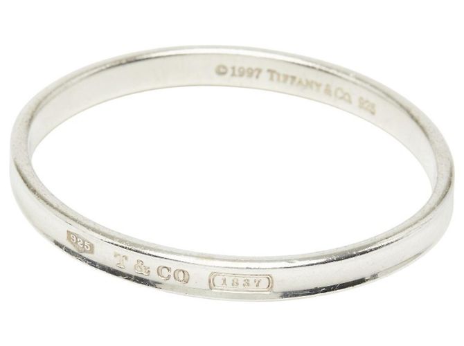 Pulsera de brazalete estrecho Tiffany & Co. 1837 Plata